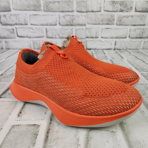 Allbirds Tree Dasher Women's Sz 8 Afterglow Orange Slip-On Running Sneaker Shoes - Picture 1 of 10